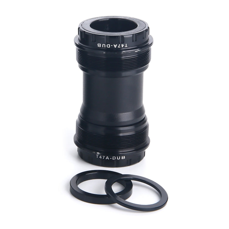 T47ADUB Bottom Bracket Fits 68mm/73mm Width of Bicycle Frame(Black) - Bottom Brackets by PMc TechLife | Online Shopping South Africa | PMc TechLife | Buy Now Pay Later Mobicred