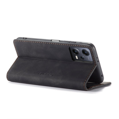 For Xiaomi Redmi Note 12 5G / Poco X5 CaseMe 013 Multifunctional Horizontal Flip Leather Phone Case(Black) - Xiaomi Cases by CaseMe | Online Shopping South Africa | PMC Jewellery | Buy Now Pay Later Mobicred