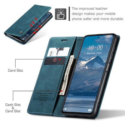 For Xiaomi Redmi Note 12 Pro 5G / Poco X5 Pro CaseMe 013 Multifunctional Horizontal Flip Leather Phone Case(Blue) - Xiaomi Cases by CaseMe | Online Shopping South Africa | PMC Jewellery | Buy Now Pay Later Mobicred