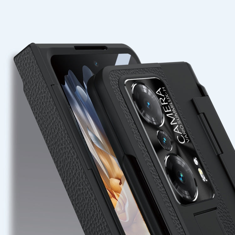 For Honor Magic Vs Integrated Full Coverage Phone Case with Hinge(Blue) - Honor Cases by PMC TechLife | Online Shopping South Africa | PMC TechLife | Buy Now Pay Later Mobicred