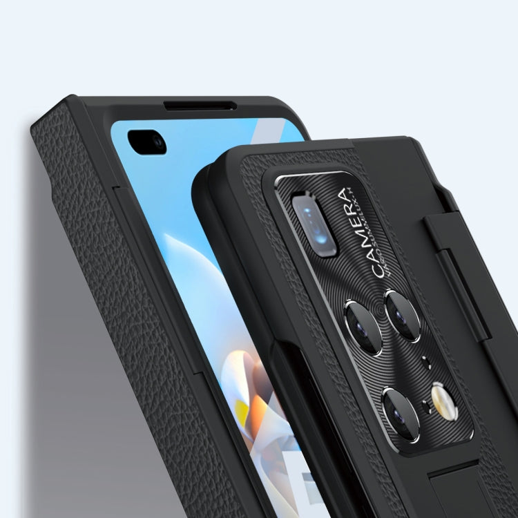 For Huawei Mate X2 Integrated Full Coverage Hinge Phone Case with Stylus(Gold+Black) - Huawei Cases by PMC TechLife | Online Shopping South Africa | PMC TechLife | Buy Now Pay Later Mobicred