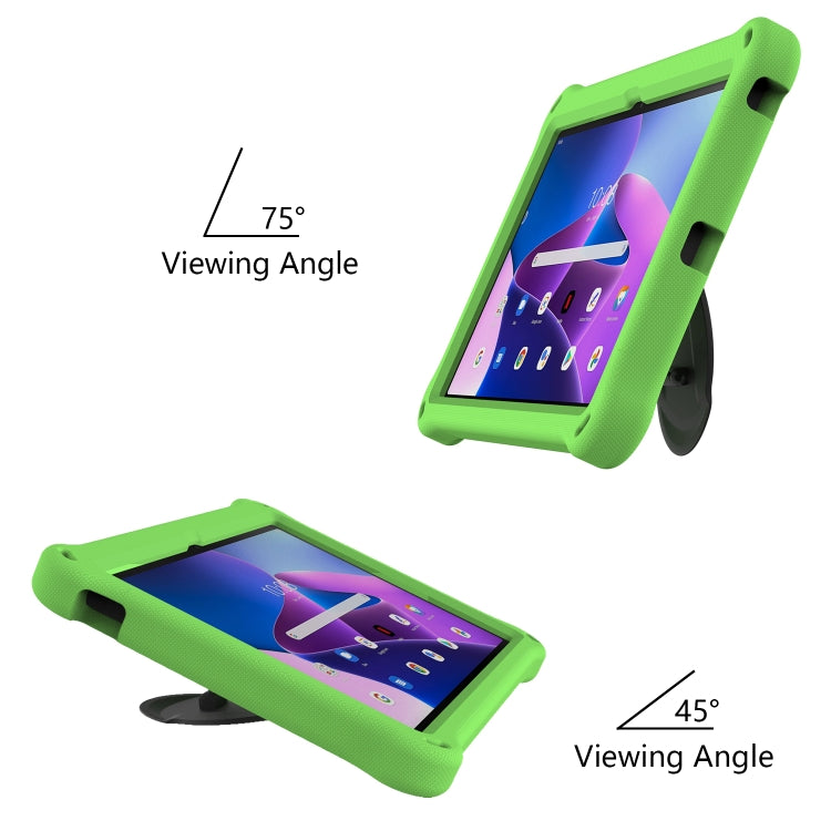 For Lenovo Tab M10 Plus 10.6 3rd Gen 2022 Spider King Silicone Protective Tablet Case(Green) - Lenovo by PMC TechLife | Online Shopping South Africa | PMC TechLife | Buy Now Pay Later Mobicred