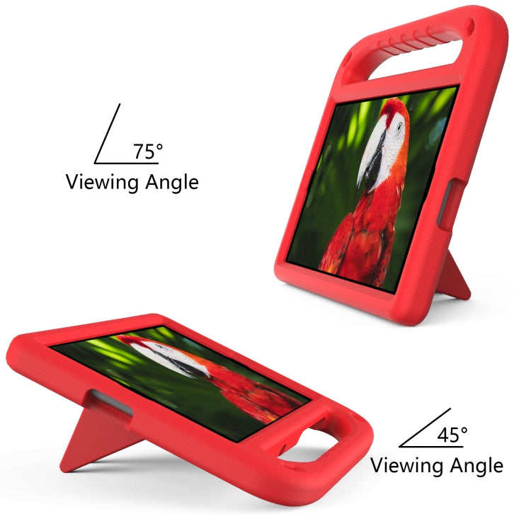 For Lenovo Tab K10 Handle EVA Shockproof Tablet Case with Holder(Red) - free shipping - PMC TechLife - Order now!