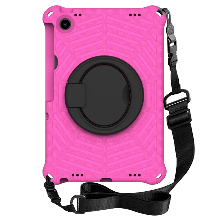 For Lenovo Tab M10 Plus 10.6 3rd Gen 2022 Spider King Silicone Protective Tablet Case(Rose Red) - Lenovo by PMC TechLife | Online Shopping South Africa | PMC TechLife | Buy Now Pay Later Mobicred