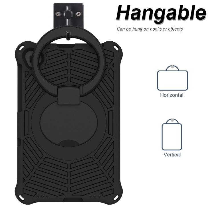 For Lenovo Tab M10 Plus TB-X606 Spider King Silicone Protective Tablet Case(Black) - Lenovo by PMC TechLife | Online Shopping South Africa | PMC TechLife | Buy Now Pay Later Mobicred