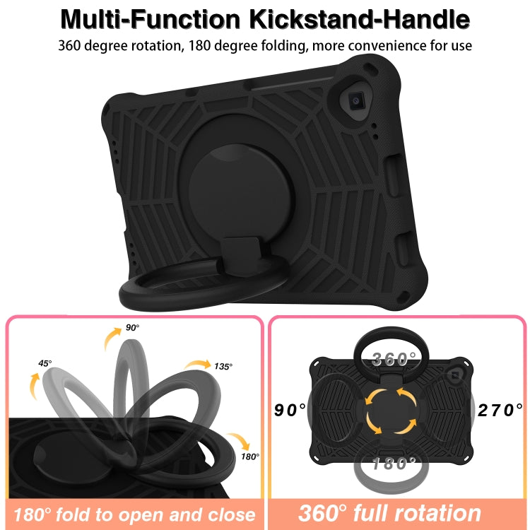 For Lenovo Tab M10 Plus TB-X606 Spider King Silicone Protective Tablet Case(Black) - Lenovo by PMC TechLife | Online Shopping South Africa | PMC TechLife | Buy Now Pay Later Mobicred