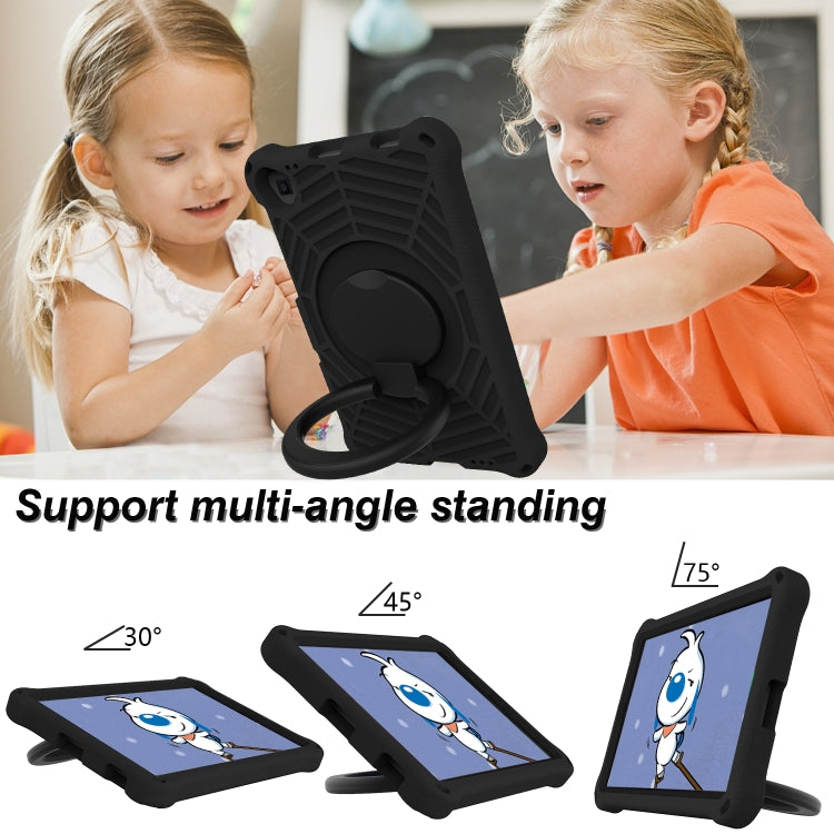 For Lenovo Tab M10 Plus TB-X606 Spider King Silicone Protective Tablet Case(Black) - Lenovo by PMC TechLife | Online Shopping South Africa | PMC TechLife | Buy Now Pay Later Mobicred