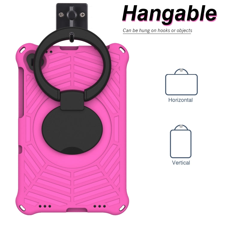 For Lenovo Tab M10 Plus TB-X606 Spider King Silicone Protective Tablet Case(Rose Red) - Lenovo by PMC TechLife | Online Shopping South Africa | PMC TechLife | Buy Now Pay Later Mobicred