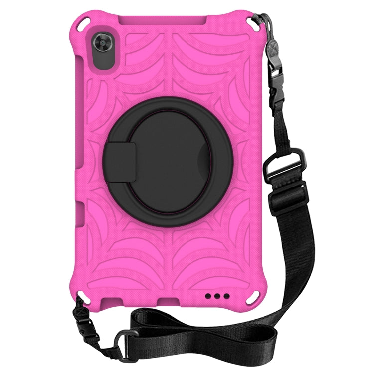 For Huawei MediaPad M5 Lite 8 Spider King Silicone Protective Tablet Case(Rose Red) - Huawei by PMC TechLife | Online Shopping South Africa | PMC TechLife | Buy Now Pay Later Mobicred