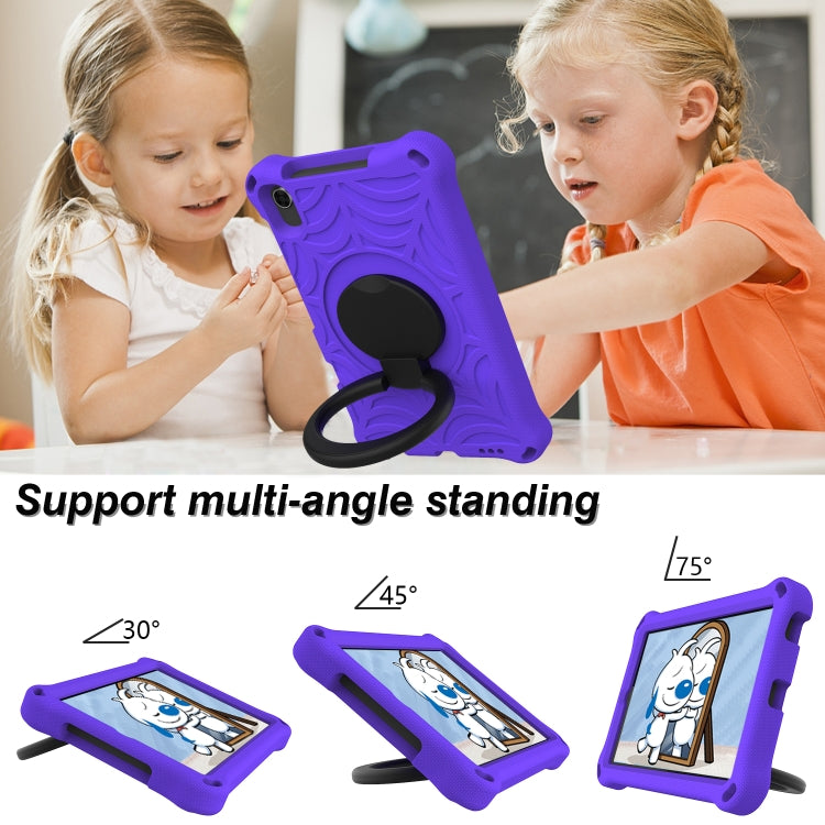 For Huawei MediaPad M6 8.4 Spider King Silicone Protective Tablet Case(Purple) - Huawei by PMC TechLife | Online Shopping South Africa | PMC TechLife | Buy Now Pay Later Mobicred