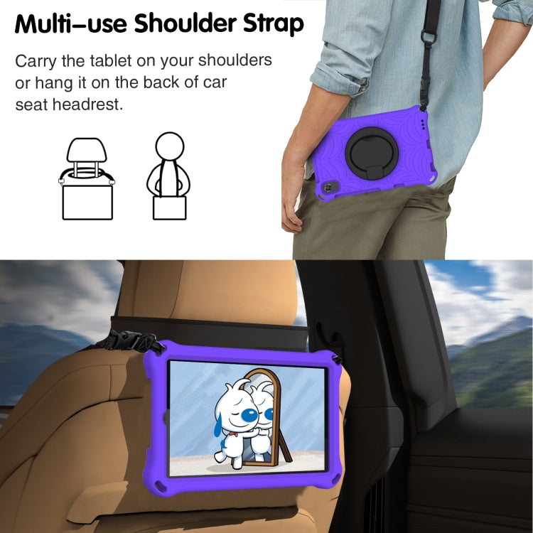 For Huawei MediaPad M6 8.4 Spider King Silicone Protective Tablet Case(Purple) - Huawei by PMC TechLife | Online Shopping South Africa | PMC TechLife | Buy Now Pay Later Mobicred