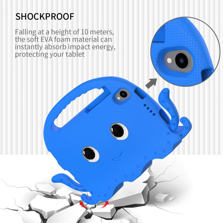 For Lenovo Tab M8 4th Gen Octopus Style EVA + PC Tablet Case with Strap(Blue) - Lenovo by PMC TechLife | Online Shopping South Africa | PMC TechLife | Buy Now Pay Later Mobicred