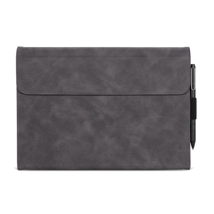 For Microsoft Surface Pro X Sheepskin All-Inclusive Shockproof Protective Case(Grey) - free shipping - PMC TechLife - Order now!