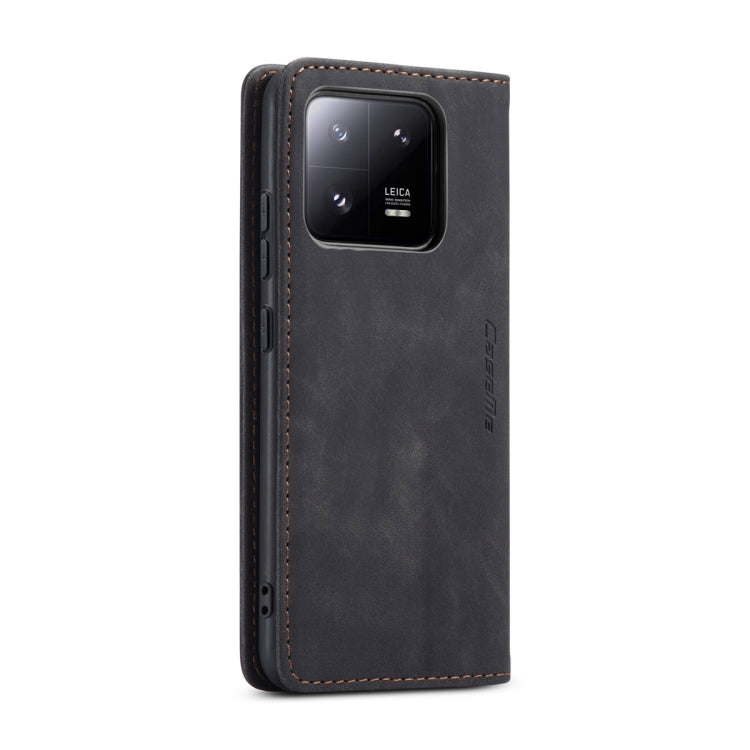 For Xiaomi 13 Pro CaseMe 013 Multifunctional Horizontal Flip Leather Phone Case(Black) - Xiaomi Cases by CaseMe | Online Shopping South Africa | PMC Jewellery | Buy Now Pay Later Mobicred