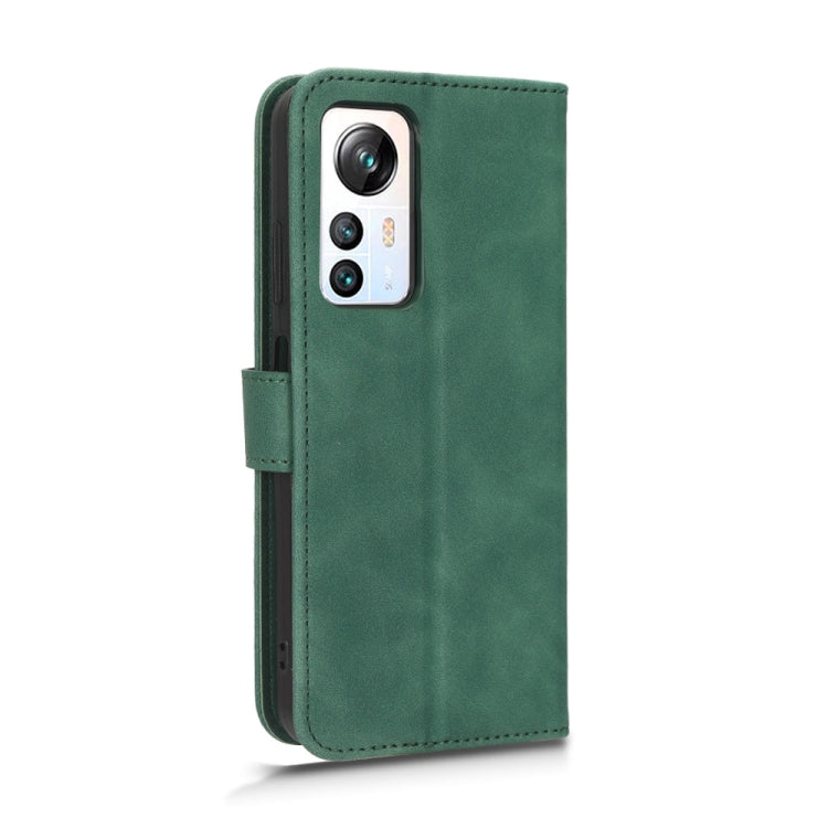 For Blackview A85 Skin Feel Magnetic Flip Leather Phone Case(Green) - More Brand by PMC Jewellery | Online Shopping South Africa | PMC Jewellery | Buy Now Pay Later Mobicred