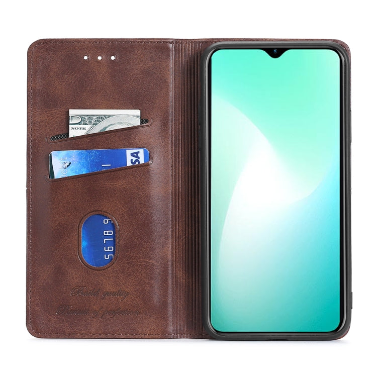 For Blackview A85 Cow Texture Magnetic Horizontal Flip Leather Phone Case(Blue) - More Brand by PMC Jewellery | Online Shopping South Africa | PMC Jewellery | Buy Now Pay Later Mobicred