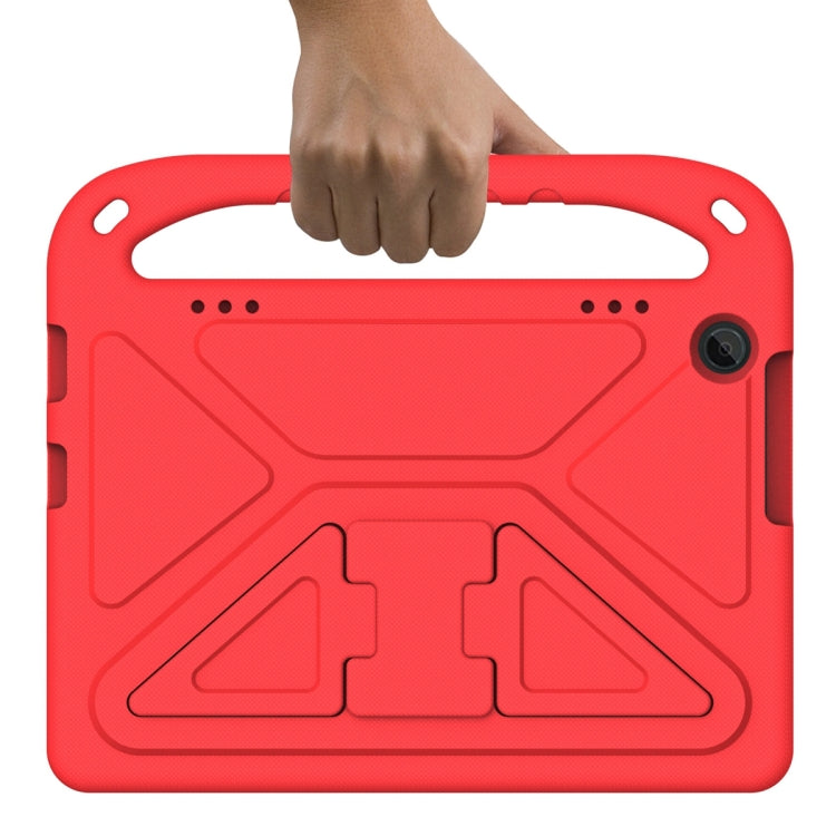 For Lenovo Tab M10 3rd Gen Handle EVA Shockproof Tablet Case with Holder(Red) - Lenovo by PMC TechLife | Online Shopping South Africa | PMC TechLife | Buy Now Pay Later Mobicred