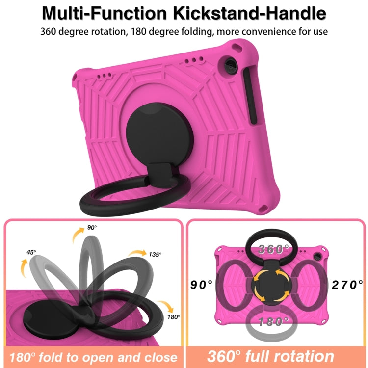 For Lenovo Tab M10 3rd Gen Spider King Silicone Protective Tablet Case(Rose Red) - Lenovo by PMC TechLife | Online Shopping South Africa | PMC TechLife | Buy Now Pay Later Mobicred