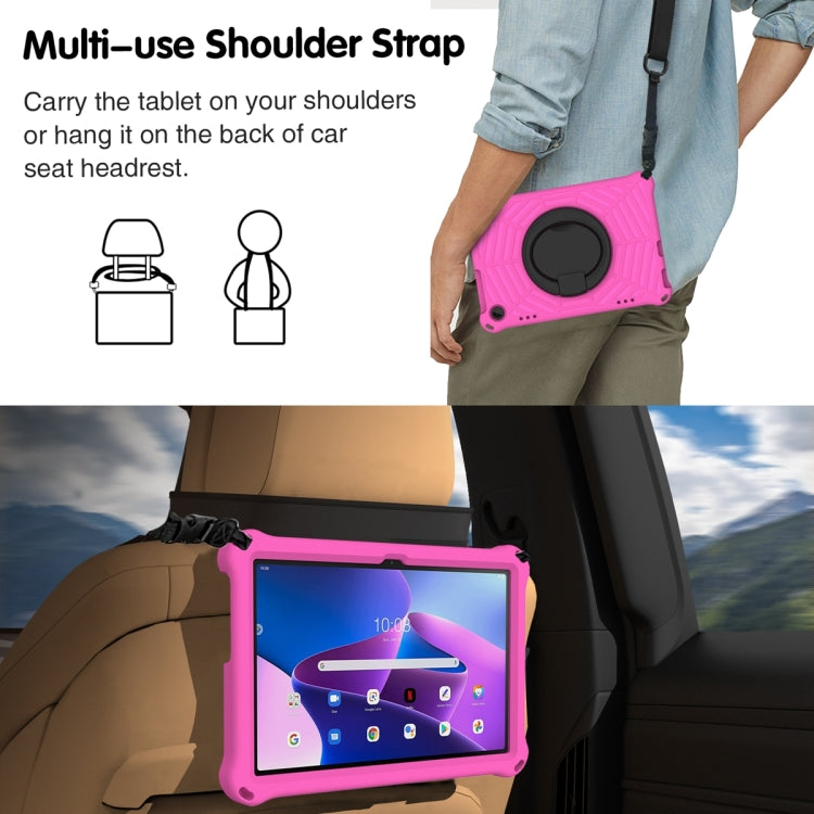 For Lenovo Tab M10 3rd Gen Spider King Silicone Protective Tablet Case(Rose Red) - Lenovo by PMC TechLife | Online Shopping South Africa | PMC TechLife | Buy Now Pay Later Mobicred