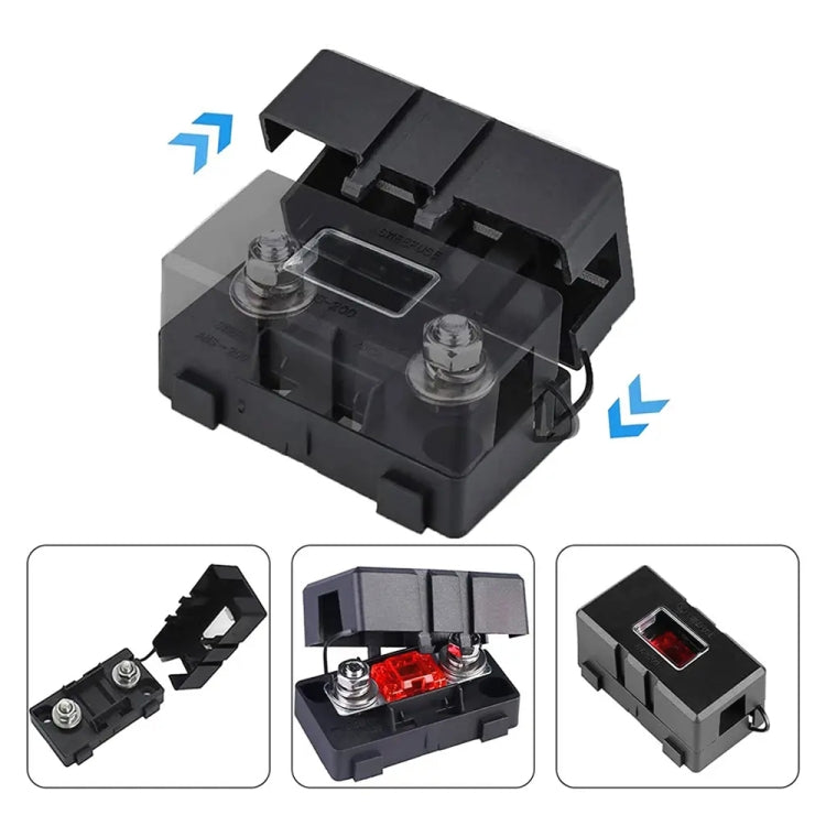 4 in 1 ANS-H Car Fuse Holder Fuse Box, Current:30/40A - free shipping - PMC TechLife - Order now!