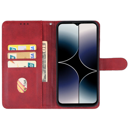 For Ulefone Note 16 Pro Leather Phone Case(Red) - Ulefone Cases by PMC Jewellery | Online Shopping South Africa | PMC Jewellery | Buy Now Pay Later Mobicred