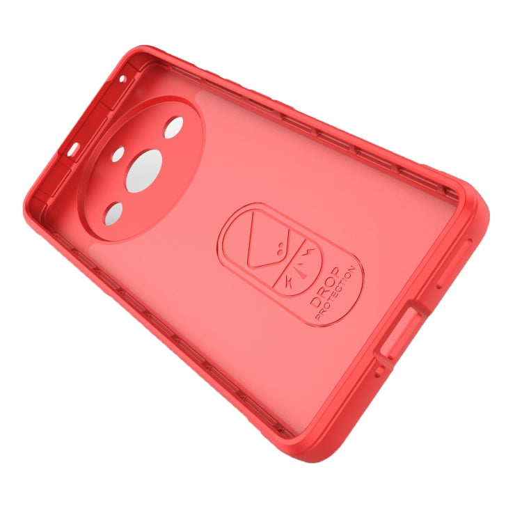 For Realme 11 Pro 5G/11 Pro+ 5G Magic Shield TPU + Flannel Phone Case(Grey) - Realme Cases by PMC TechLife | Online Shopping South Africa | PMC TechLife | Buy Now Pay Later Mobicred