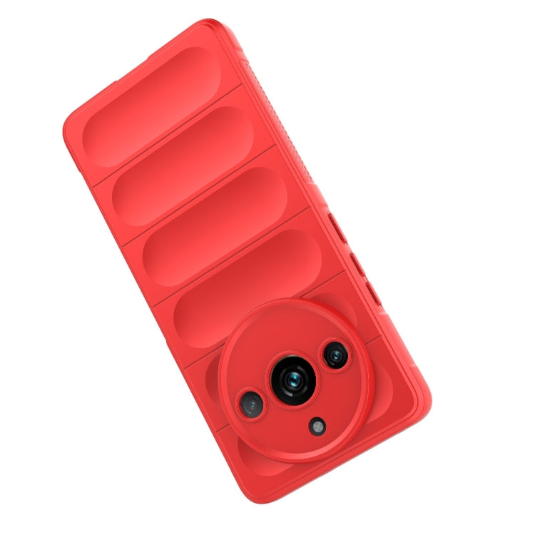For Realme 11 Pro 5G/11 Pro+ 5G Magic Shield TPU + Flannel Phone Case(Dark Blue) - Realme Cases by PMC TechLife | Online Shopping South Africa | PMC TechLife | Buy Now Pay Later Mobicred