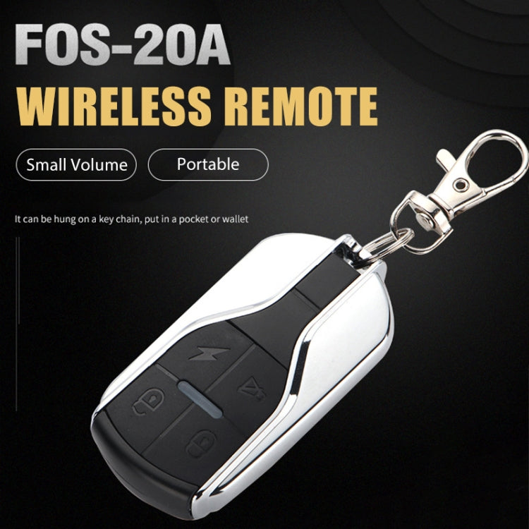 433MHz Copy Code 2pcs For Maserati Four-button Anti-theft Alarm Wireless Key Remote Control - Remote Control by PMC TechLife | Online Shopping South Africa | PMC TechLife | Buy Now Pay Later Mobicred