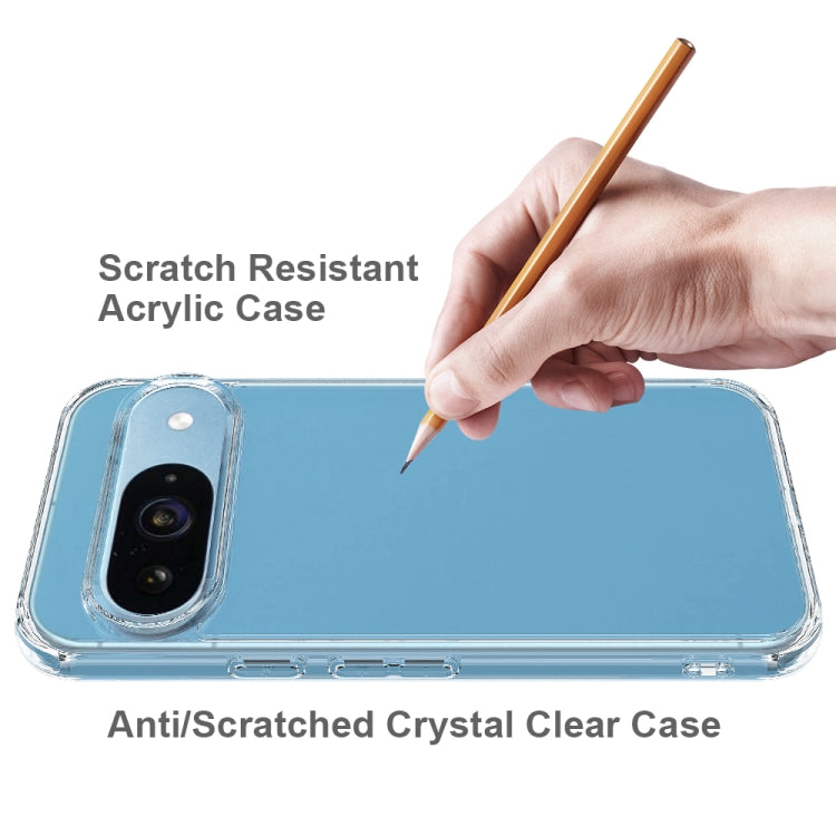 For Google Pixel 9 Scratchproof Acrylic TPU Phone Case(Transparent) - Google Cases by PMC Jewellery | Online Shopping South Africa | PMC Jewellery | Buy Now Pay Later Mobicred