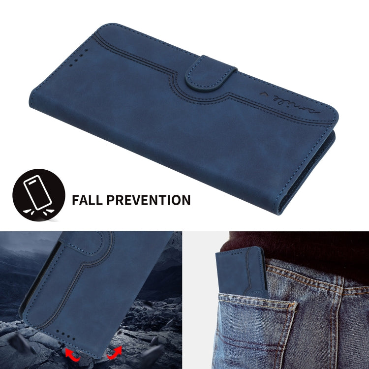 For Xiaomi 14 Heart Pattern Skin Feel Leather Phone Case(Royal Blue) - free shipping - PMC TechLife - Order now!