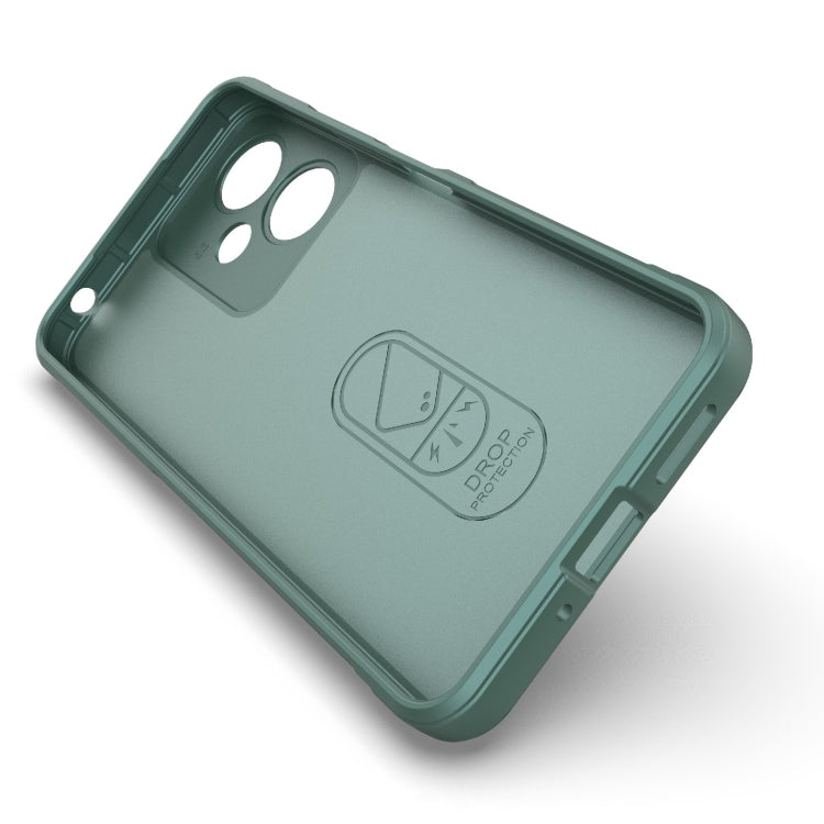 For Xiaomi Redmi 13C 5G Magic Shield TPU + Flannel Phone Case(Purple) - 13C Cases by PMC TechLife | Online Shopping South Africa | PMC TechLife | Buy Now Pay Later Mobicred
