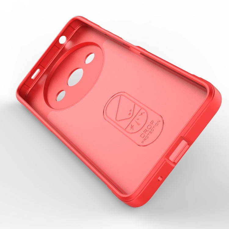 For Xiaomi Redmi A3 4G Global Magic Shield TPU + Flannel Phone Case(Dark Grey) - Xiaomi Cases by PMC TechLife | Online Shopping South Africa | PMC TechLife | Buy Now Pay Later Mobicred