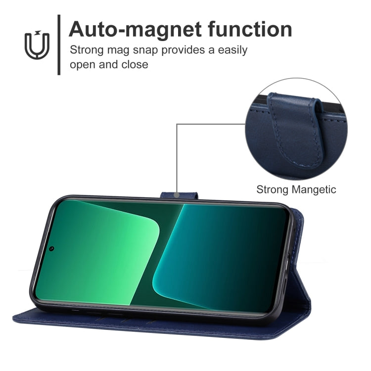 For Xiaomi 13T Pro Leather Phone Case(Blue) - Xiaomi Cases by PMC TechLife | Online Shopping South Africa | PMC TechLife | Buy Now Pay Later Mobicred