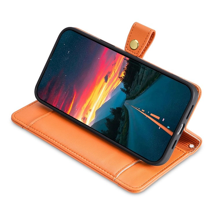 For Honor Play 60 Plus Sheep Texture Cross-body Zipper Wallet Leather Phone Case(Orange) - Honor Cases by PMC TechLife | Online Shopping South Africa | PMC TechLife | Buy Now Pay Later Mobicred