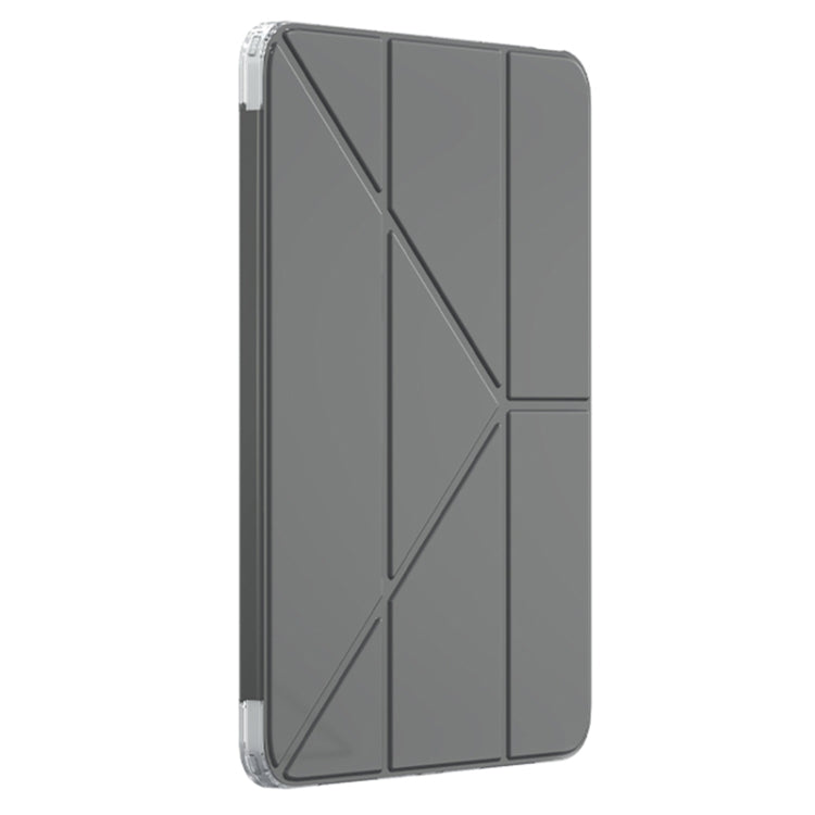 For iPad Air 11 2025 / 2024 Mutural Deformation Stand Smart Leather Tablet Case(Black) - free shipping - PMC TechLife - Order now!