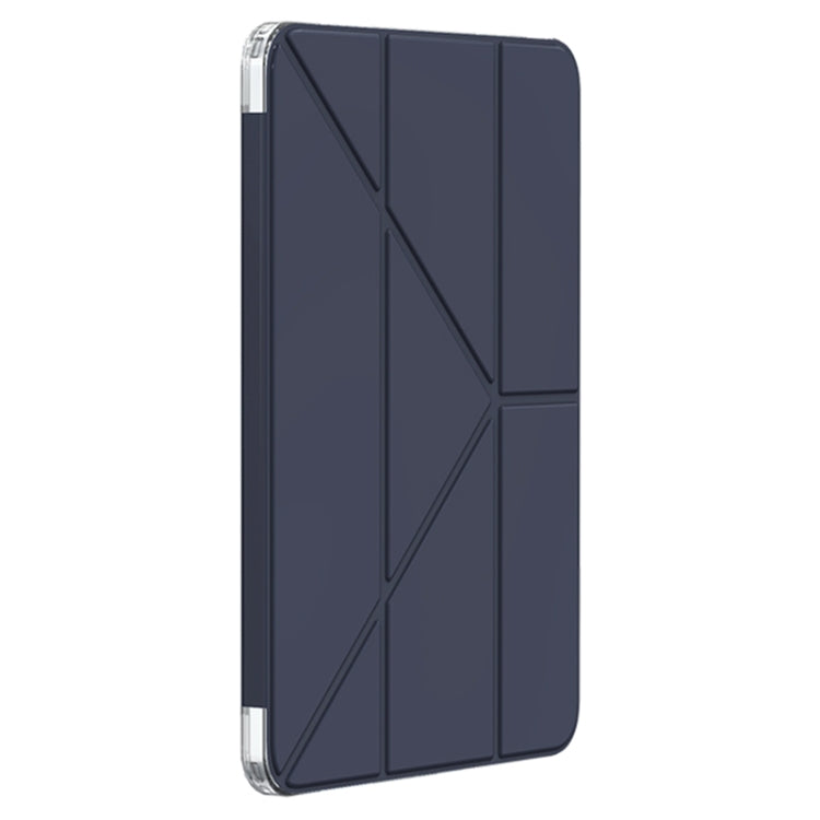 For iPad Air 13 2025 / 2024 Mutural Deformation Stand Smart Leather Tablet Case(Dark Blue) - free shipping - PMC TechLife - Order now!