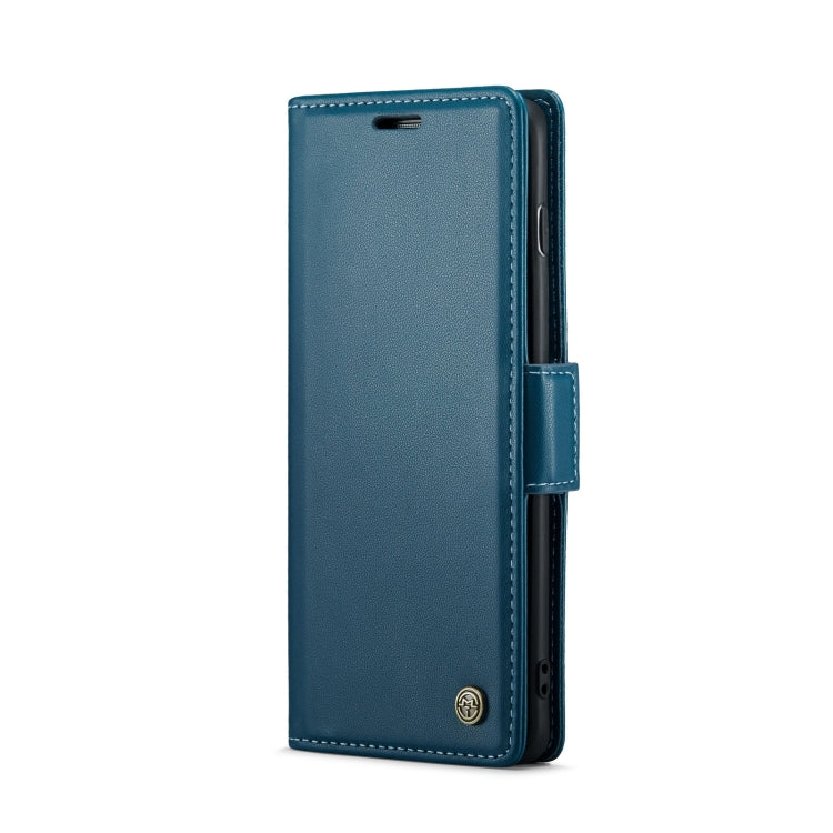 For Samsung Galaxy S10+ CaseMe 023 Butterfly Buckle Litchi Texture RFID Anti-theft Leather Phone Case(Blue) - Galaxy Phone Cases by CaseMe | Online Shopping South Africa | PMC Jewellery | Buy Now Pay Later Mobicred