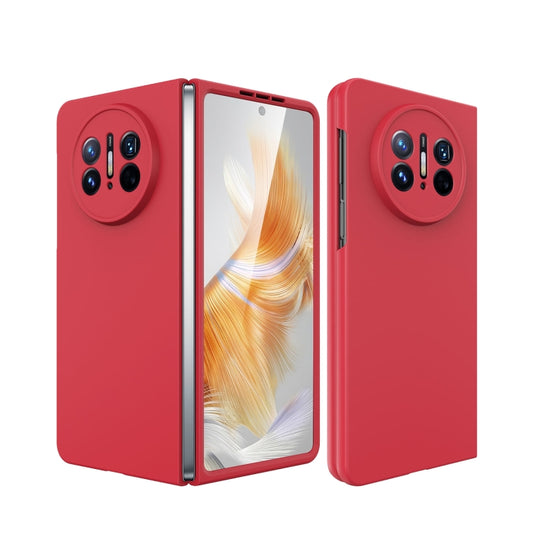 For Huawei Mate X3 Oil-sprayed Integrated Phone Case(Red) - Huawei Cases by PMC Jewellery | Online Shopping South Africa | PMC Jewellery | Buy Now Pay Later Mobicred