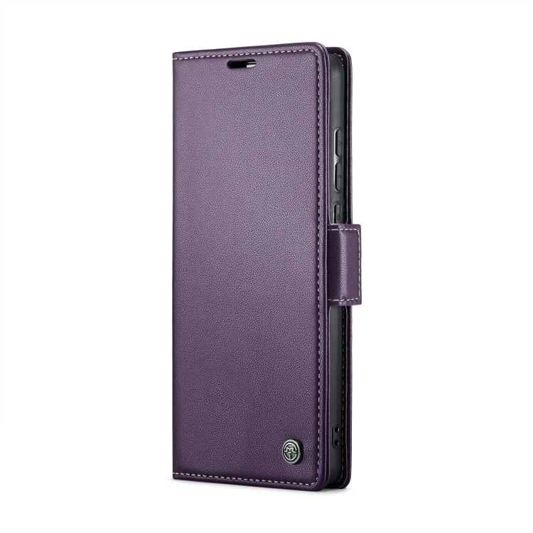 For Xiaomi Redmi 11A/12C CaseMe 023 Butterfly Buckle Litchi Texture RFID Anti-theft Leather Phone Case(Pearly Purple) - Xiaomi Cases by CaseMe | Online Shopping South Africa | PMC Jewellery | Buy Now Pay Later Mobicred