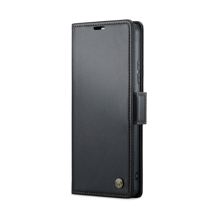 For Xiaomi 14 Pro CaseMe 023 Butterfly Buckle Litchi Texture RFID Anti-theft Leather Phone Case(Black) - 14 Pro Cases by CaseMe | Online Shopping South Africa | PMC Jewellery | Buy Now Pay Later Mobicred