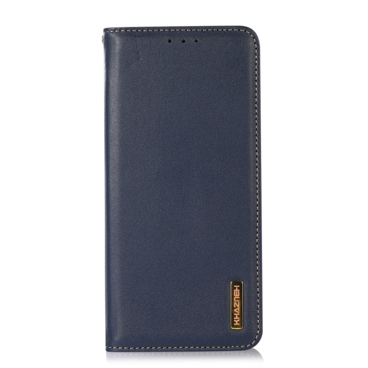 For Xiaomi 14 KHAZNEH Nappa Top Layer Cowhide Leather Phone Case(Blue) - 14 Cases by PMC TechLife | Online Shopping South Africa | PMC TechLife | Buy Now Pay Later Mobicred