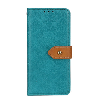 For Xiaomi Redmi K70 5G / K70 Pro 5G European Floral Embossed Leather Phone Case(Blue) - K70 Cases by PMC Jewellery | Online Shopping South Africa | PMC Jewellery | Buy Now Pay Later Mobicred