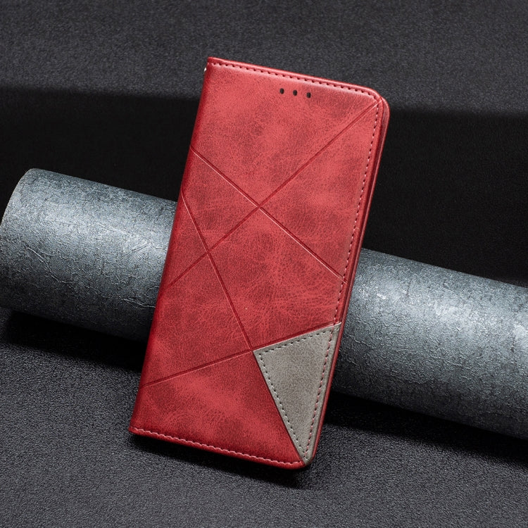 For Xiaomi Redmi K70 / K70 Pro Rhombus Texture Magnetic Leather Phone Case(Red) - K70 Pro Cases by PMC Jewellery | Online Shopping South Africa | PMC Jewellery | Buy Now Pay Later Mobicred