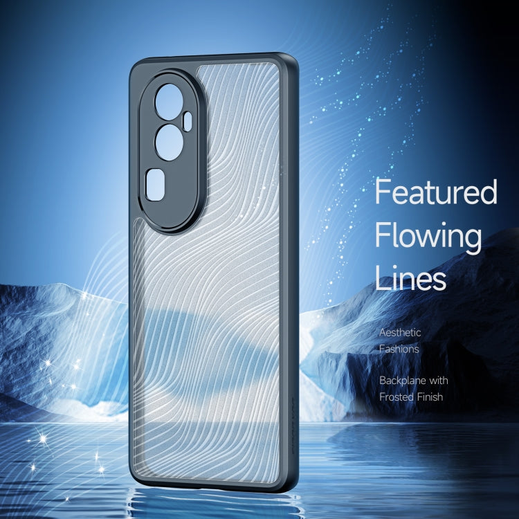 For OPPO Reno10 Pro China DUX DUCIS Aimo Series TPU + PC Frosted Feel Phone Case(Black) - OPPO Cases by DUX DUCIS | Online Shopping South Africa | PMC Jewellery | Buy Now Pay Later Mobicred