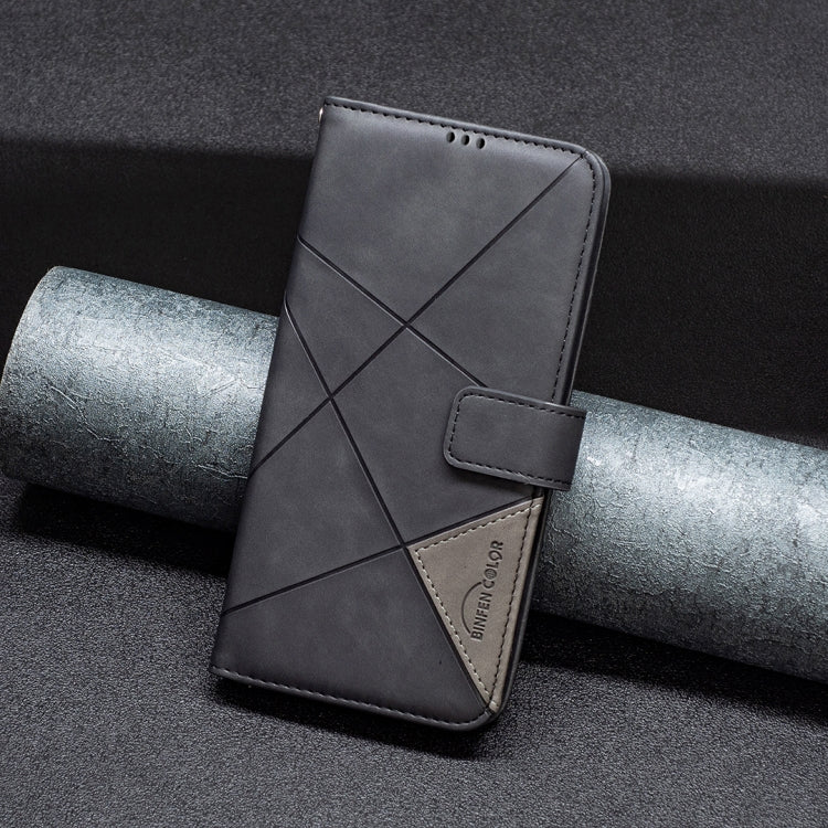 For Google Pixel 9 Pro Magnetic Buckle Rhombus Texture Leather Phone Case(Black) - Google Cases by PMC TechLife | Online Shopping South Africa | PMC TechLife | Buy Now Pay Later Mobicred