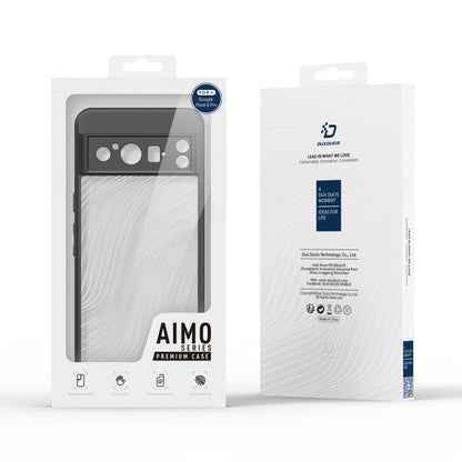 For Google Pixel 8 Pro DUX DUCIS Aimo Series TPU + PC Frosted Feel Phone Case(Black) - Google Cases by DUX DUCIS | Online Shopping South Africa | PMC Jewellery | Buy Now Pay Later Mobicred