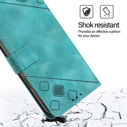 For Xiaomi Redmi K70 / K70 Pro Skin Feel Embossed Leather Phone Case(Green) - K70 Cases by PMC Jewellery | Online Shopping South Africa | PMC Jewellery | Buy Now Pay Later Mobicred