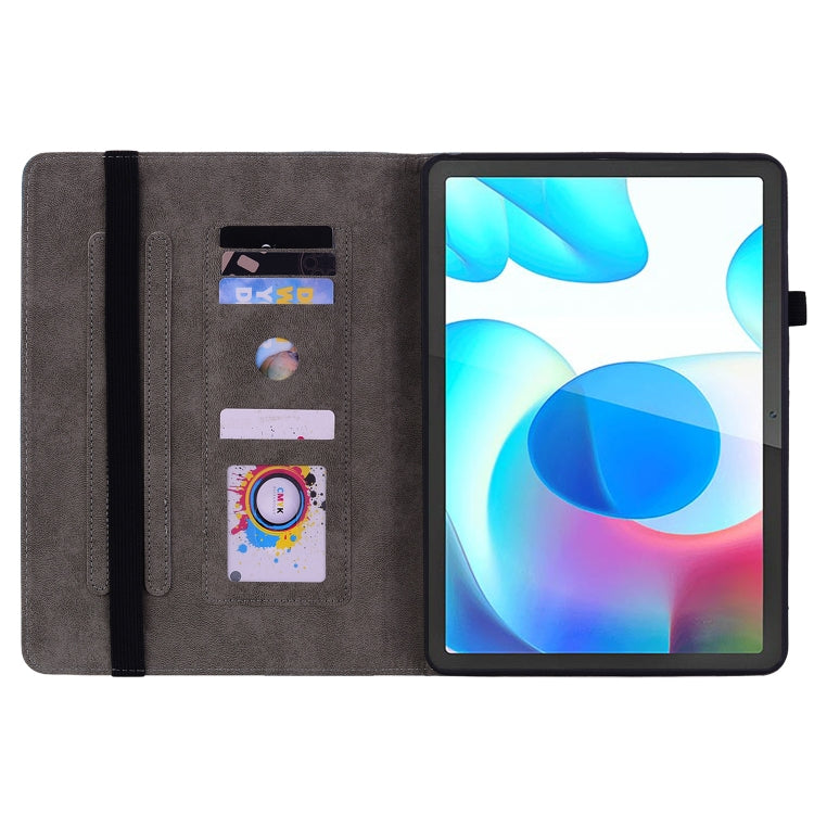 For Realme Pad 10.4 / Pad 5G 10.4 Butterfly Rose Embossed Leather Tablet Case(Red) - Realme by PMC TechLife | Online Shopping South Africa | PMC TechLife | Buy Now Pay Later Mobicred