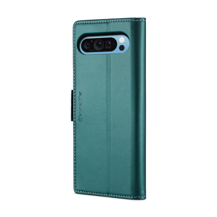 For Google Pixel 9 Pro XL CaseMe 023 Butterfly Buckle Litchi Texture RFID Anti-theft Leather Phone Case(Pearly Blue) - Google Cases by CaseMe | Online Shopping South Africa | PMC Jewellery | Buy Now Pay Later Mobicred