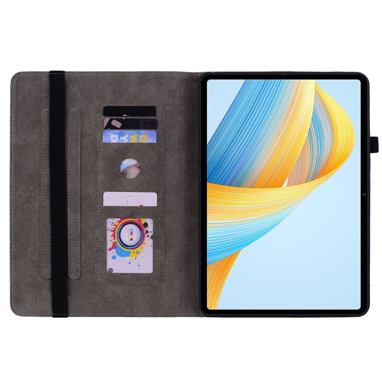 For Honor Pad V8 Pro Butterfly Rose Embossed Leather Tablet Case(Red) - Honor Cases by PMC TechLife | Online Shopping South Africa | PMC TechLife | Buy Now Pay Later Mobicred